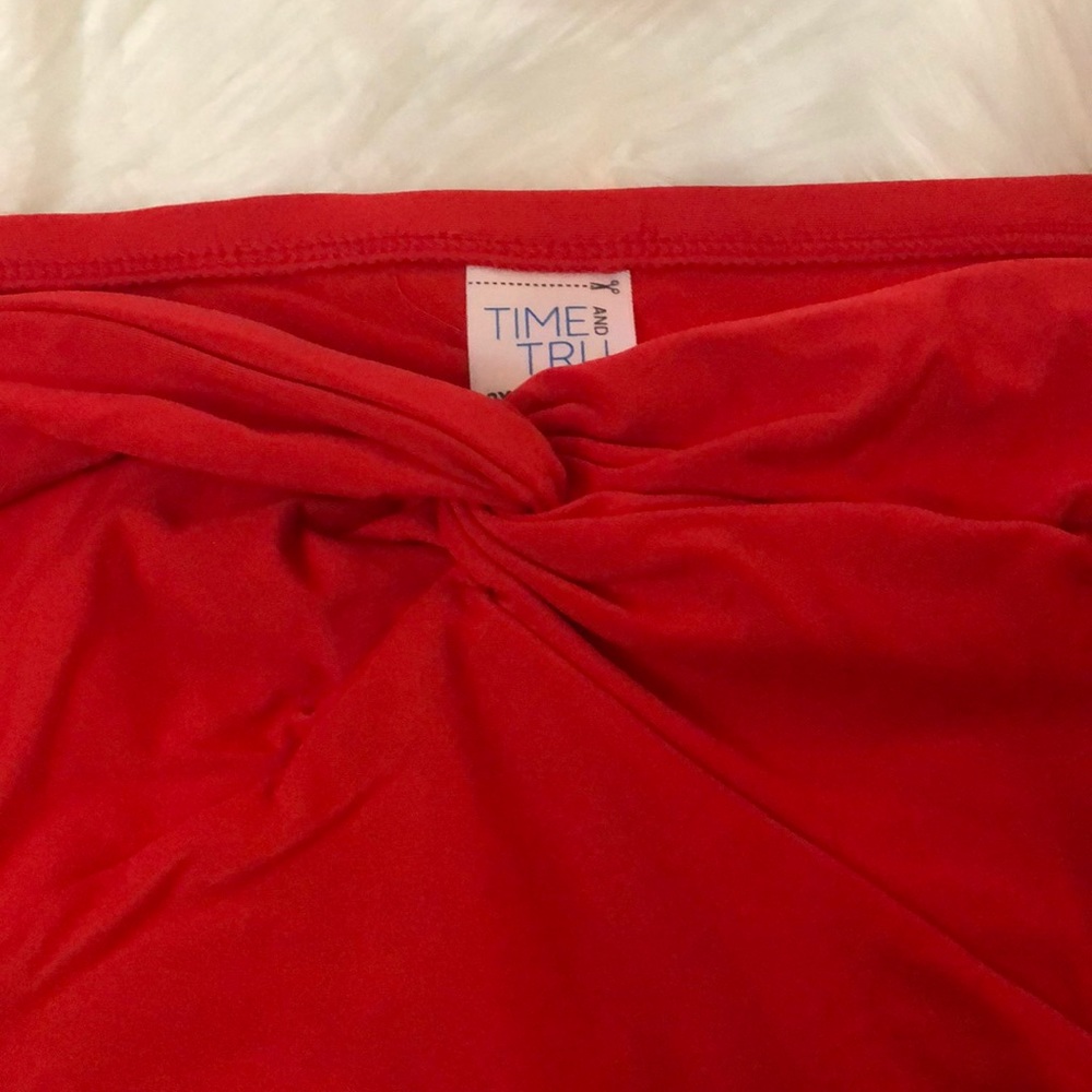 NWT Plus Size 2X Swim High Waist Bikini Bottom - Picture 2 of 12